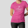 Hennight Tshirt Braut fuchsia / pink