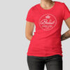 Hennight Tshirt Braut rot