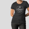 Hennight Tshirt Braut schwarz