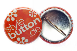 Button 25 mm mit Bogennadel