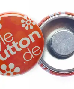 Button 25 mm mit abnehmbarem Supermagnet