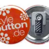 Button 56 mm mit Krokoclip