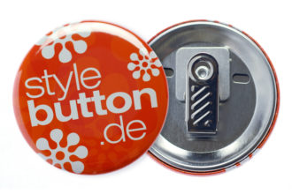 Button 56 mm mit Krokoclip