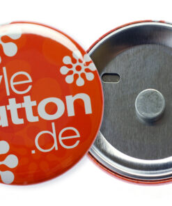 Button 56 mm Supermagnet abnehmbar ohne Nadel