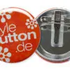 56 mm Button mit Kombiclip