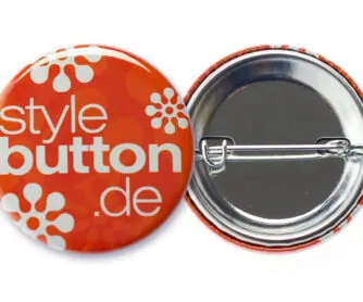 37 mm Button mit Sicherheitsnadel