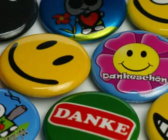 schenkbar buttons Button 32 mm Kühlschrankmagnet / Haftmagnet