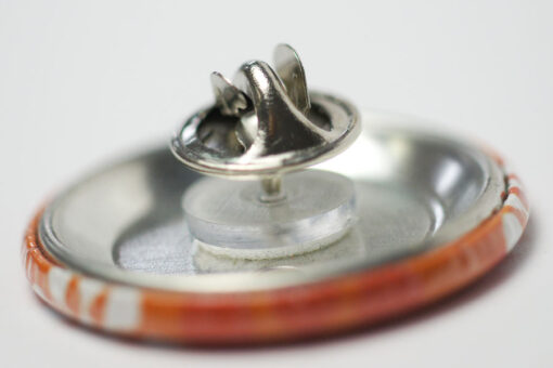 Buttons 32 mm mit Butterflyverschluss / Schmetterlingsverschluss – Bild 6