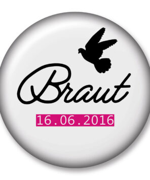 Brautbutton Mod. 6 mit Pigeon