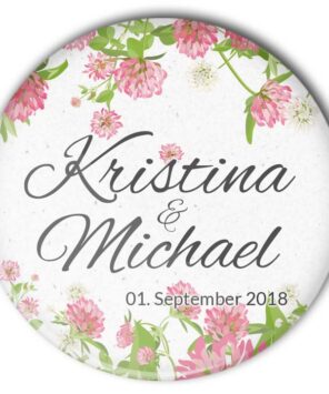 Hochzeit Button 