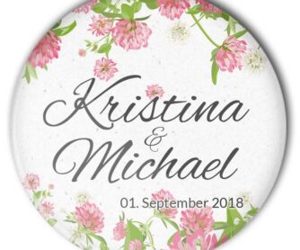Hochzeit Button 