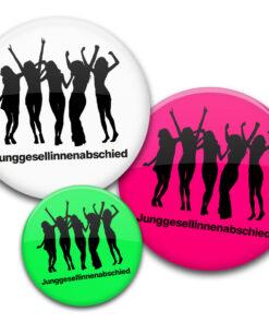 Party 1 JGA Buttons für Frauen