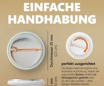 XMAS2 Zahlenbuttons Handhabung 24 Advents-Kalenderbuttons XMAS 2