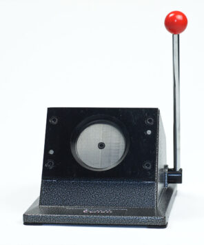 Button-Papierstanze für Papiereinleger