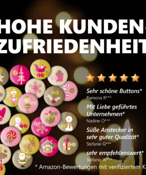 XMAS3 Bewertungen 24 Adventskalender Zahlenbuttons XMAS 3
