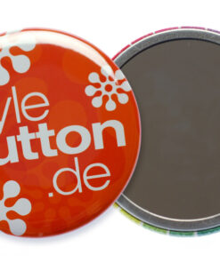56 mm Button mit Spiegel-Rückseite