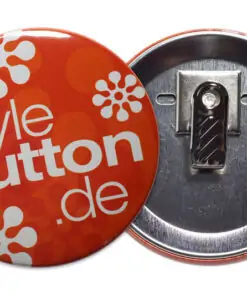 76 mm Button mit Krokoclip