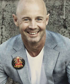 Button Nr. 25 am Reverse Junggeselle