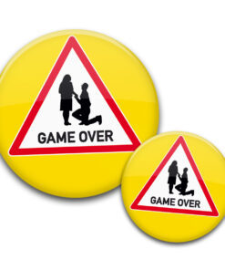 Game Over Buttons JGA Dreieck gelb