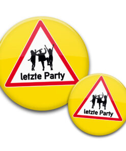 JGA letzte Party Buttons
