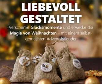 Design 24 Adventskalender-Buttons XMAS 4