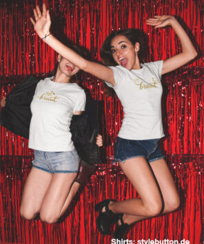 Party Girls Junggesellinnenabschied Tshirts Mod. 27 weiß