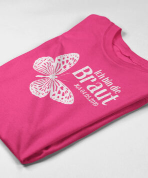 T08 fuchsia Shirt für JGA 