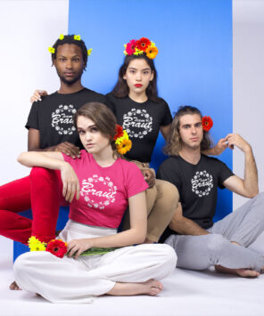 Lustig geschmückte JGA-Truppe mit T-Shirts #73 von stylebutton