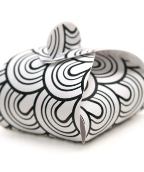 Retro 1 Faltschachtel: modernes Design