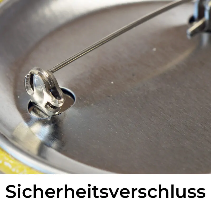 Blindenbutton Sicherheitsverschluss 56 mm