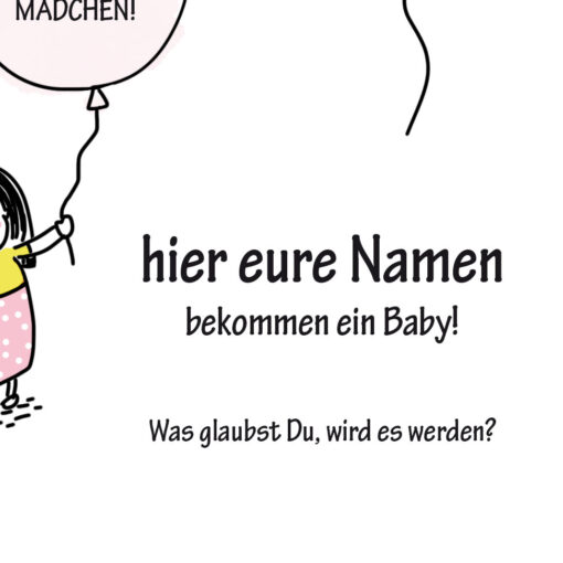 4er-Set personalisierte Rubbelkarten Junge oder Mädchen – Bild 3