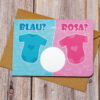 Die Rubbel-Karte JM4 wird mit einem Kraftpapier Kuvert geliefert.