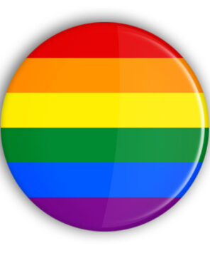 regenobogen button streifen flagge