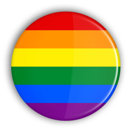 regenobogen button streifen flagge