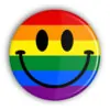 LGBT Regenbogen Smiley