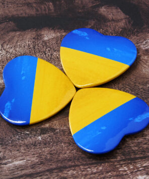 3 Herzbuttons Ukraine