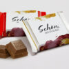 RSM HB burgund golden Ritter Sport Mini Banderole "BurgundGolden"