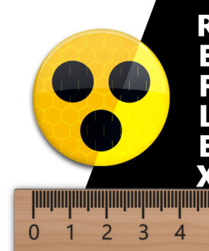 Blindenabzeichen retroreflektierend 37 mm Durchmesser