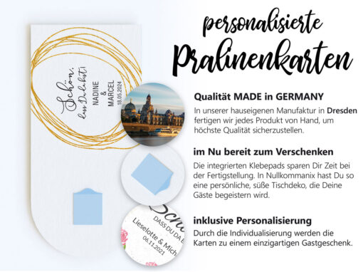 Pralinenkarte "Golden Circle" – Bild 4