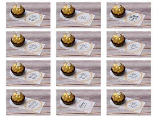 Pralinenkarte "Golden Circle" – Bild 6