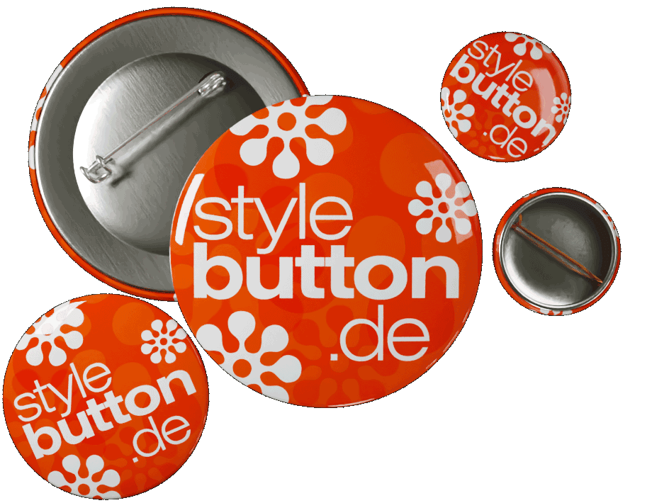 Buttons drucken [preiswert & schnell] bei STYLEBUTTON