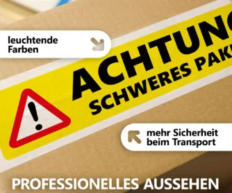 Nassklebeband: leuchtende Farben und professionelles Aussehen