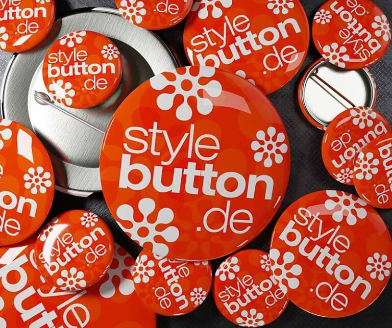 Ueberblick Buttongroessen Exklusiver Rabatt für Vereine: Buttons mit Sponsoring