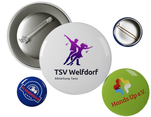 Für Vereine bieten wir einen exklusiven Rabatt auf unsere Buttons.