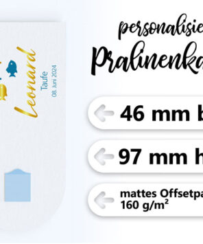 Details der Pralinenkarten