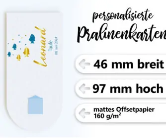Details der Pralinenkarten
