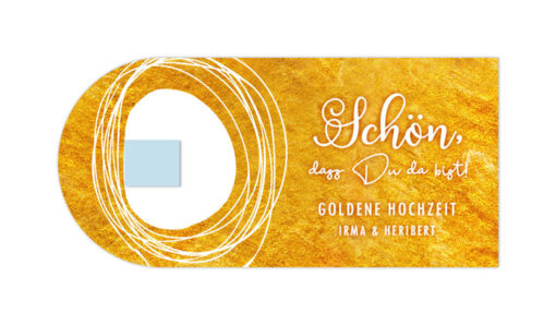 Gastgeschenk "Golden Glamour" – Bild 2
