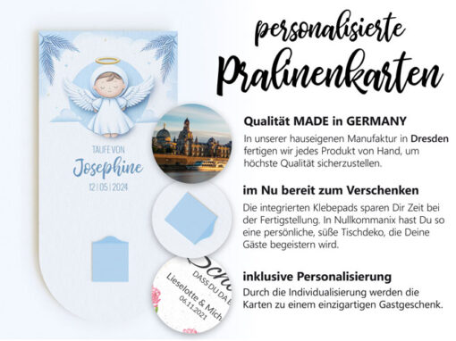Vorteile unserer Pralinenkarten