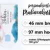 Produktdetails DIY Pralinenkarte Blue Pink