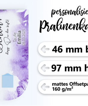 Detail Pralinenkarte 